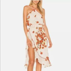 House of Harlow x Revolve Baye Midi Halter Dress